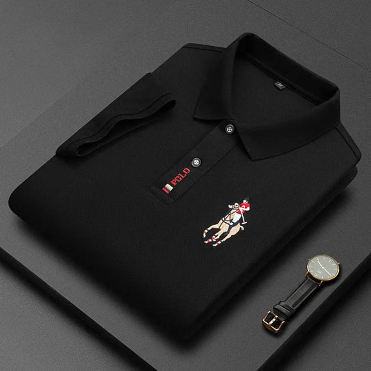 Embroidered Men's Polo Shirt – Style and Comfort for Every Occasion!